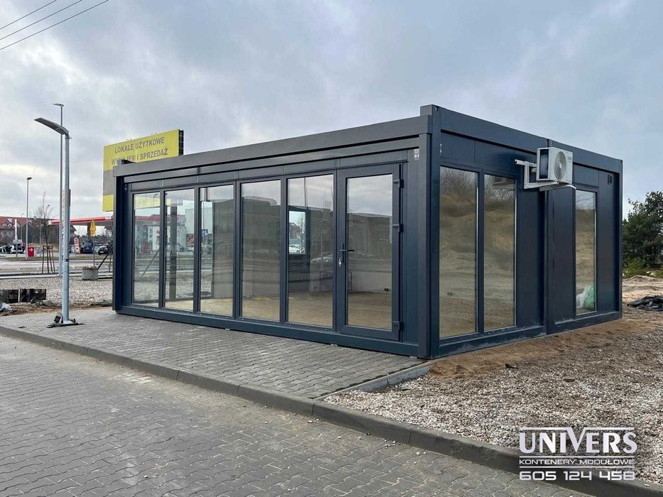 kontener gastronomiczny  sklep 42 m2 dostępny na miejscu Bydgoszcz