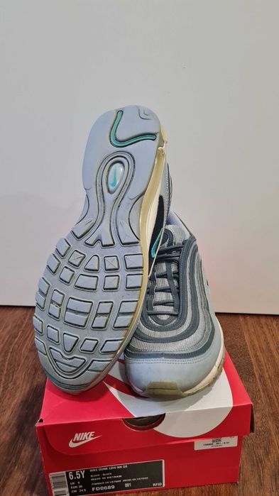 Nike Air Max 97 azuis e cinza