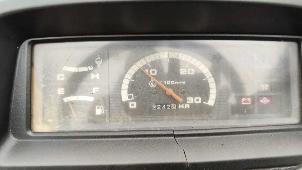 Traktorek z glebogryzarką Mitsubishi Mt 185 4x4 18 km Rewers
