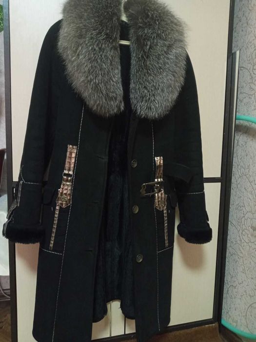 Зимняя дубленка!