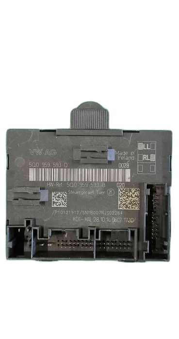 Módulo Porta Frente Esquerdo AUDI A3 Limousine 5Q0959593D (OEM) | 5Q0959593B (OEM)