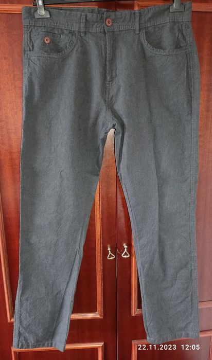 Spodnie męskie czarne używane