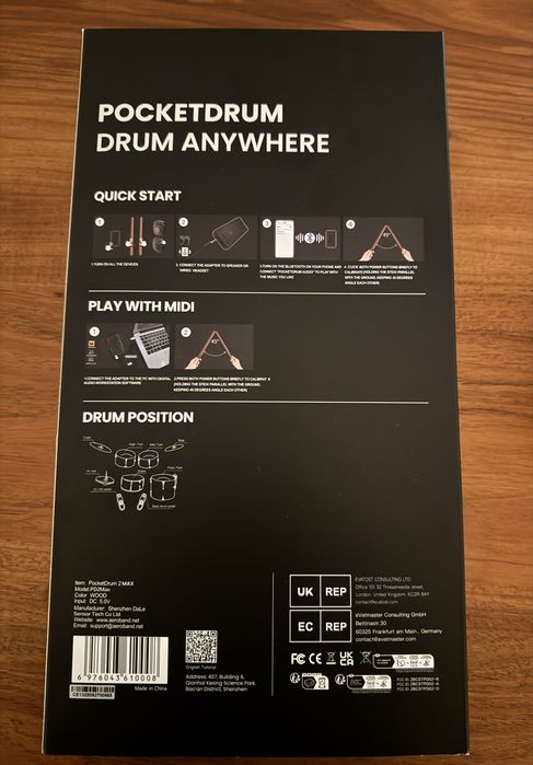 Aeroband - pocket drum 2max