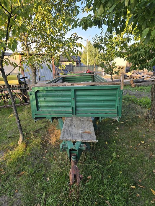 Przyczepa dwuosiowa tandem