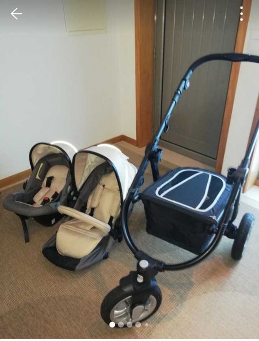 Carrinho de bebê trio em ótimo estado.