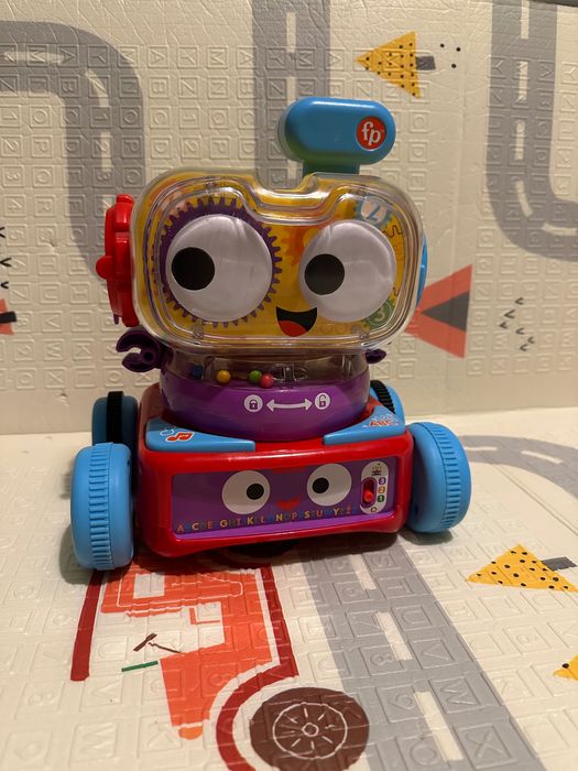 Fisher Price Uczący Przyjaciel Robot 4 w 1, polska wersja językowa