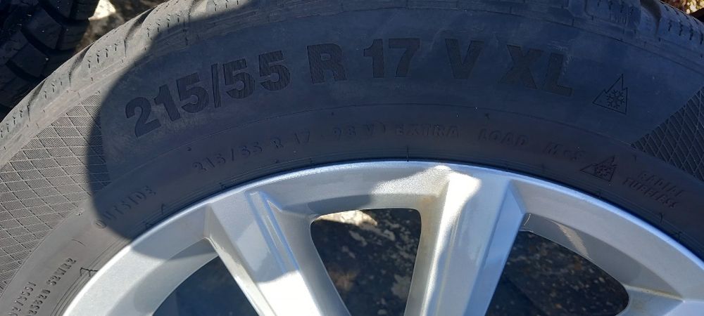 Opony zimowe R17 do volkswagena
