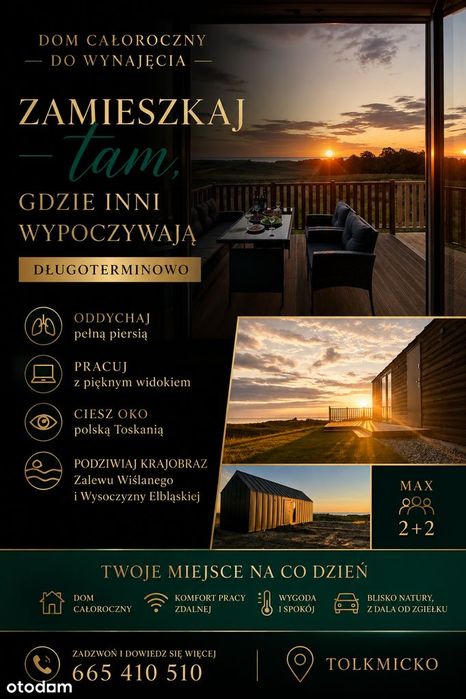 Wynajmę Domek 35m2