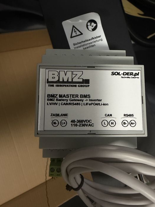 Акумулятор bmz lifepo4 16s16p 51.2v 57.6ah lifepo4