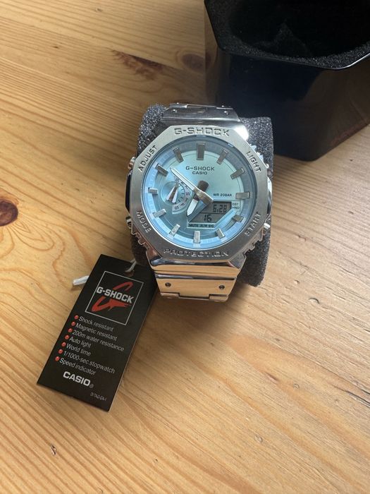 Zegarek Casio G-Shock GM-2110D-2A Tiffany Blue