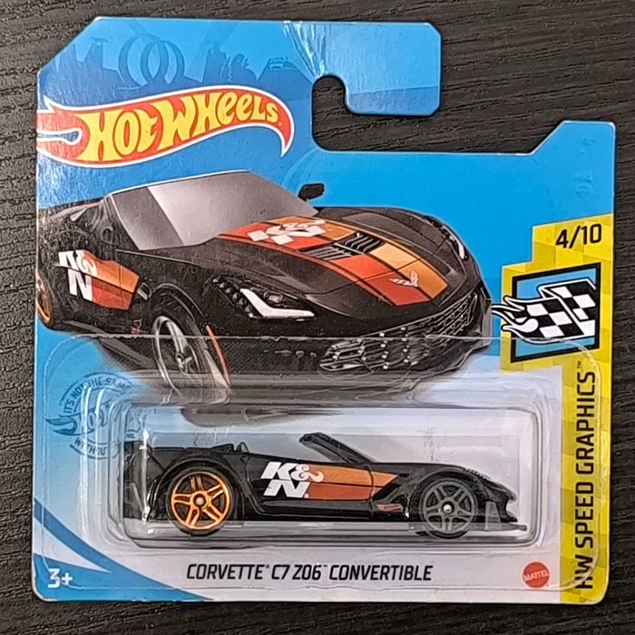 Corvette C7 Z06 Convertible Hot Wheels 2021 r GRY41-M521 nr1259