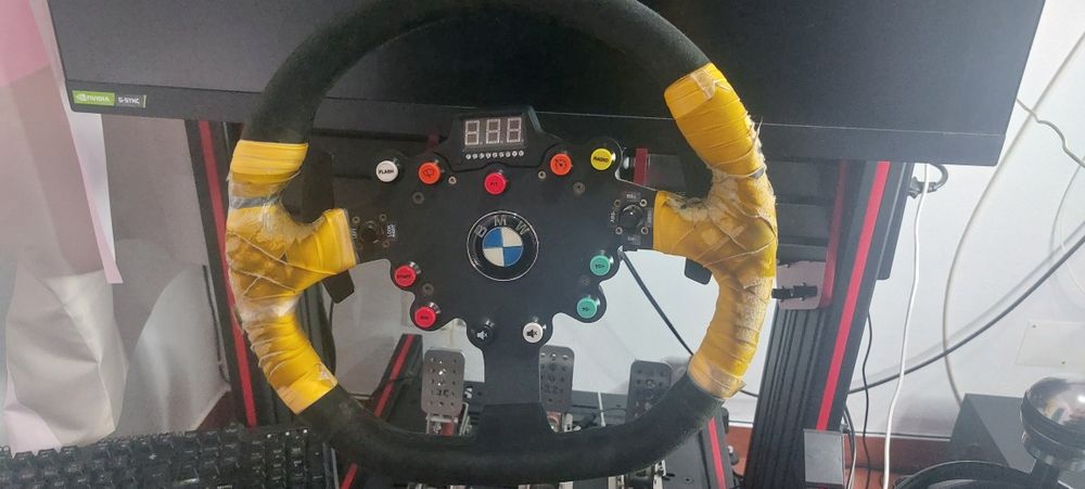 Fanatec Podium DD2, BMW GT2 V2, Fanatec shifter