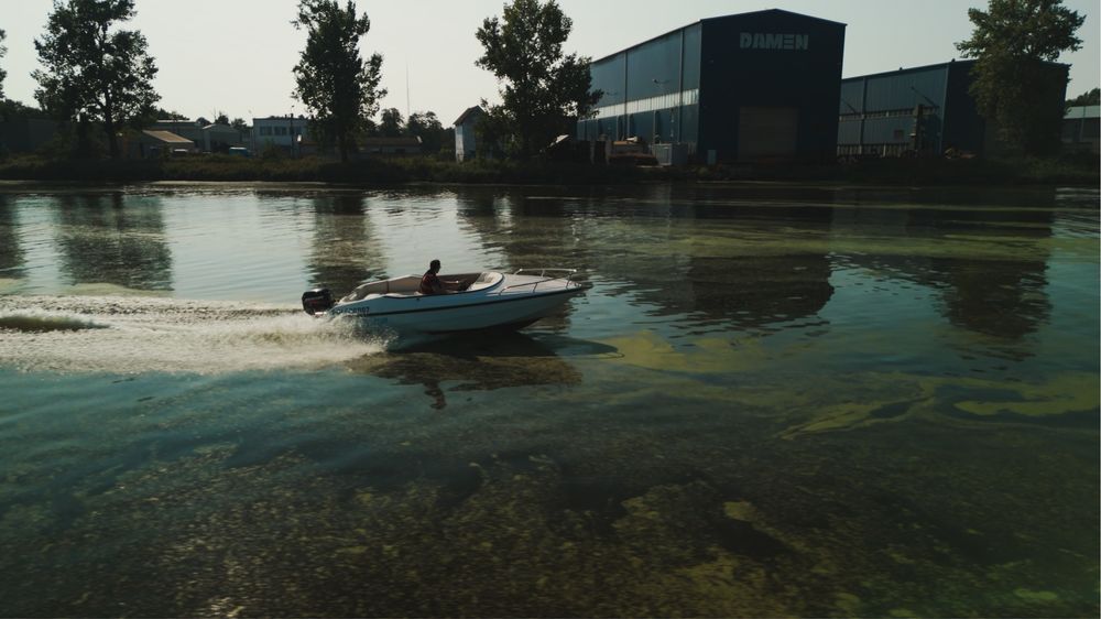 Lódź motorowa RIO 500, silnik 40 KM, przyczepa zarejestrowana