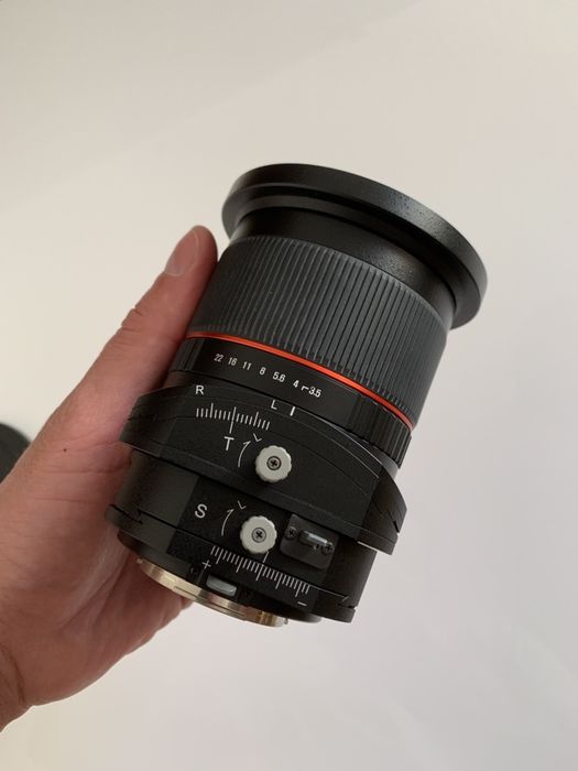Nikon mount Tilt-Shift Samyang 24mm f/3.5 ED AS UMC