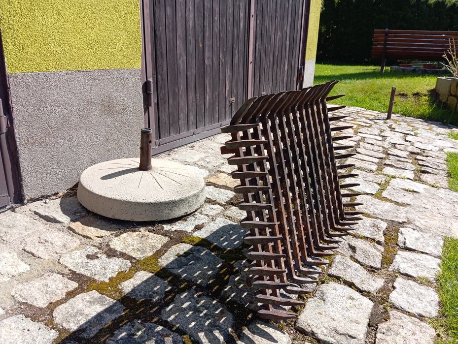 Ruszt do kominka solidny