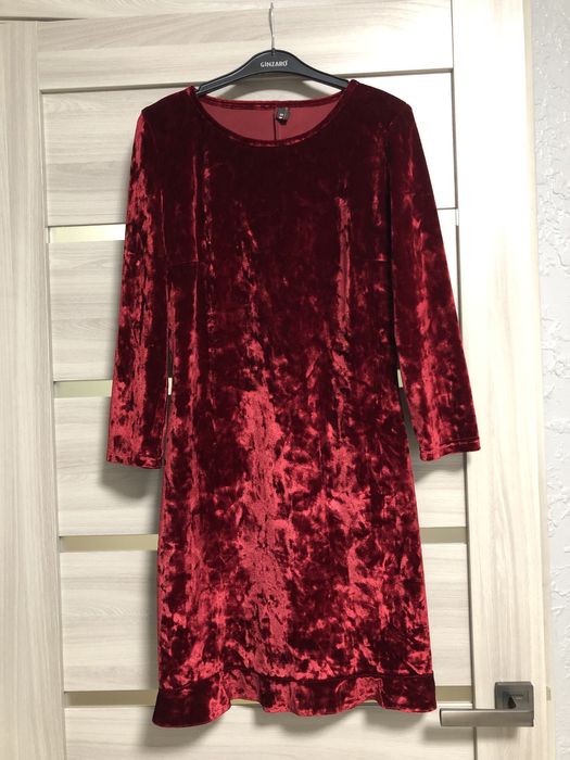 Велюрова сукня