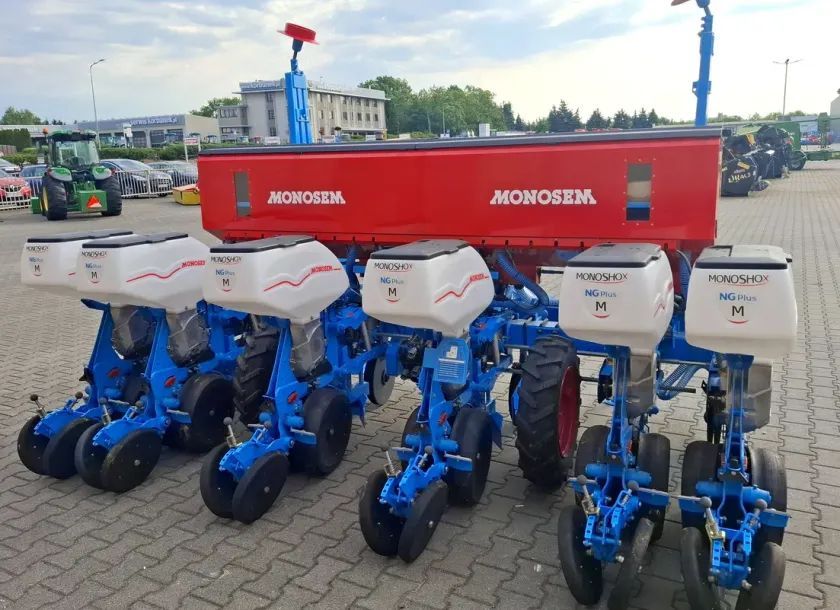 Monosem Siewnik punktowy MONOSEM NG PLUS M (Monoshox), 6-rzędowy, ISOBUS  Siewnik punktowy MONOSEM NG PLUS M (Monoshox), 6-rzędowy, ISOBUS
