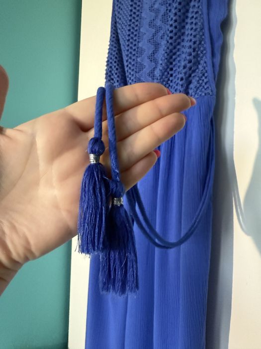 Sukienka letnia niebieska camaieu 40