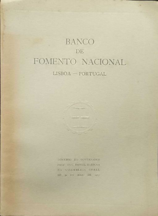 Banco de Fomento Nacional (Lisboa-Portugal) 1967