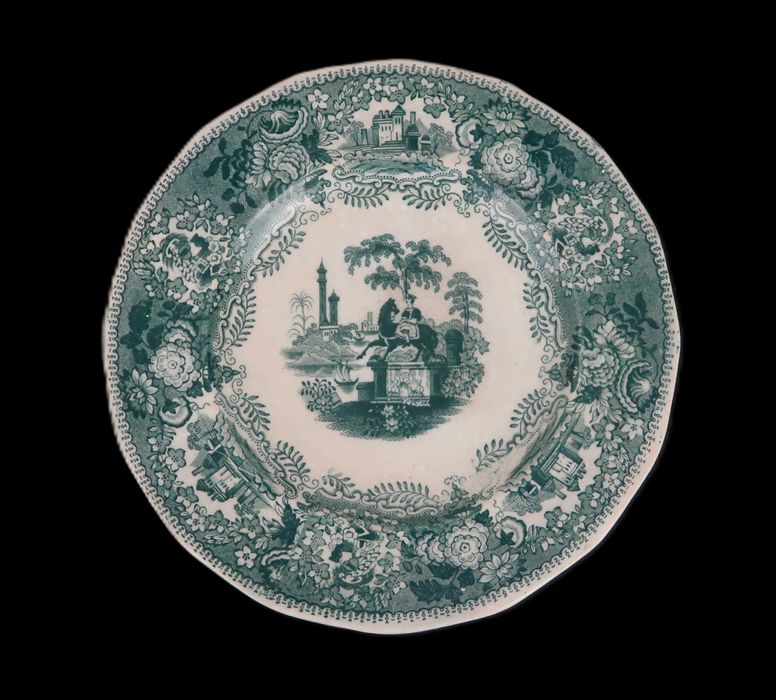 Prato raro fabrica de Sacavém [1862/1885] - 18 cm