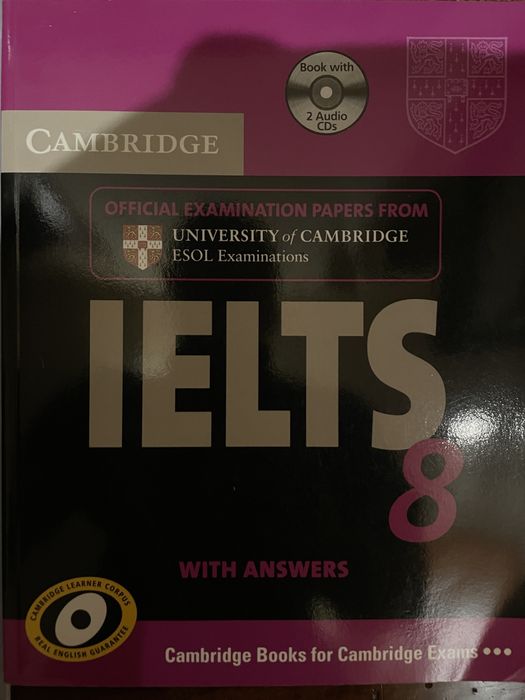 IELTS 8 - Provas de Exame com Respostas: Cambridge University Press