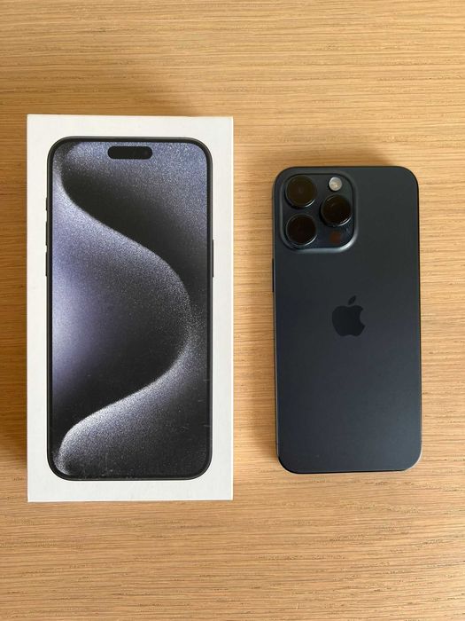 IPhone 15 pro max Titanio Azulado- 256gb