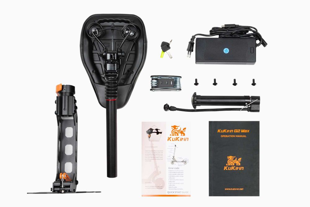 Hulajnoga elektryczna Kukirin G2 Max 1000W 80KM 48V 20Ah 10"