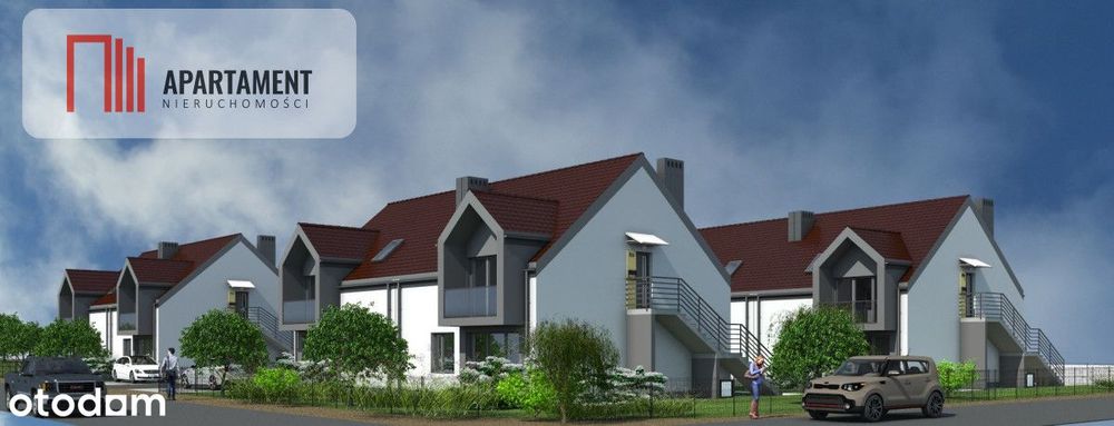 Nowe 3 pokojowe z ogródkiem / 7093 za m2