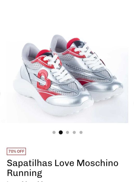 Sapatilhas mochino running novas 80€ original caixa