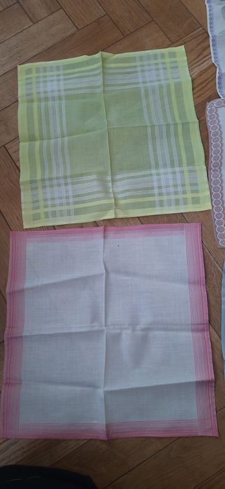 Materiałowe chusteczki do nosa PRL 10 sztuk