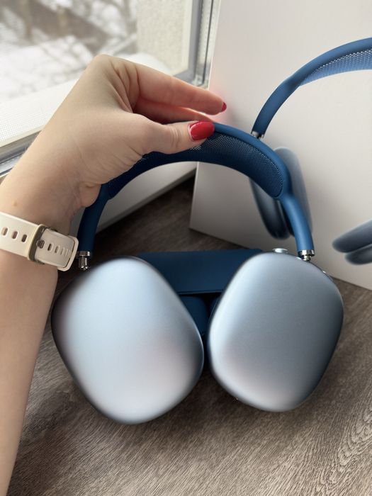 AirPods Max (Sky Blue with blue headband) Оригінальні