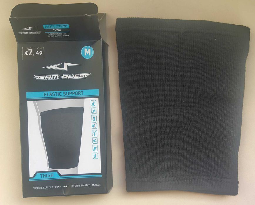 Joelheira de contenção elástica