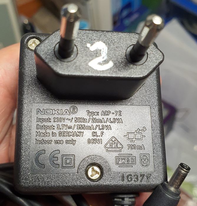 Nokia Transformer 3.7 V, 355 mA64729867613569120