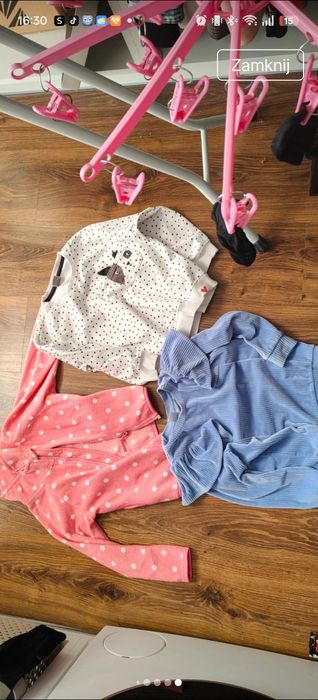 Zestaw mega paka  rozm 110 getry bluzy spódniczki