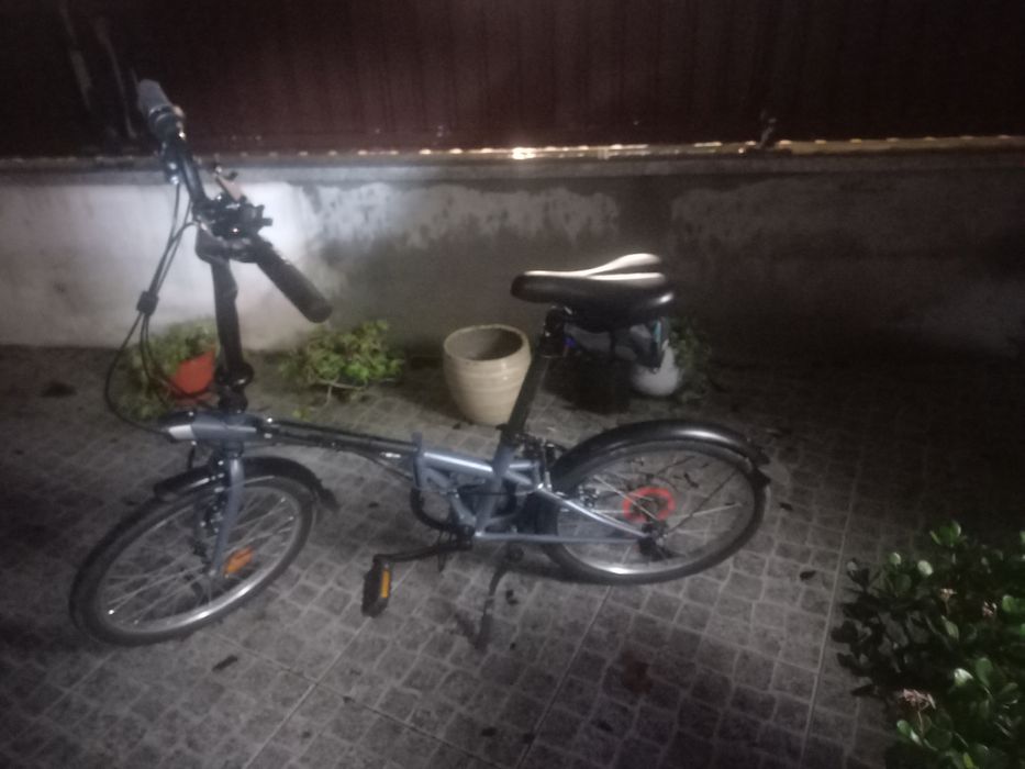 Bicicleta  dobrável  como.o nova
