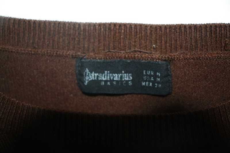 Camisola castanha da STRADIVARIUS Tamanho M