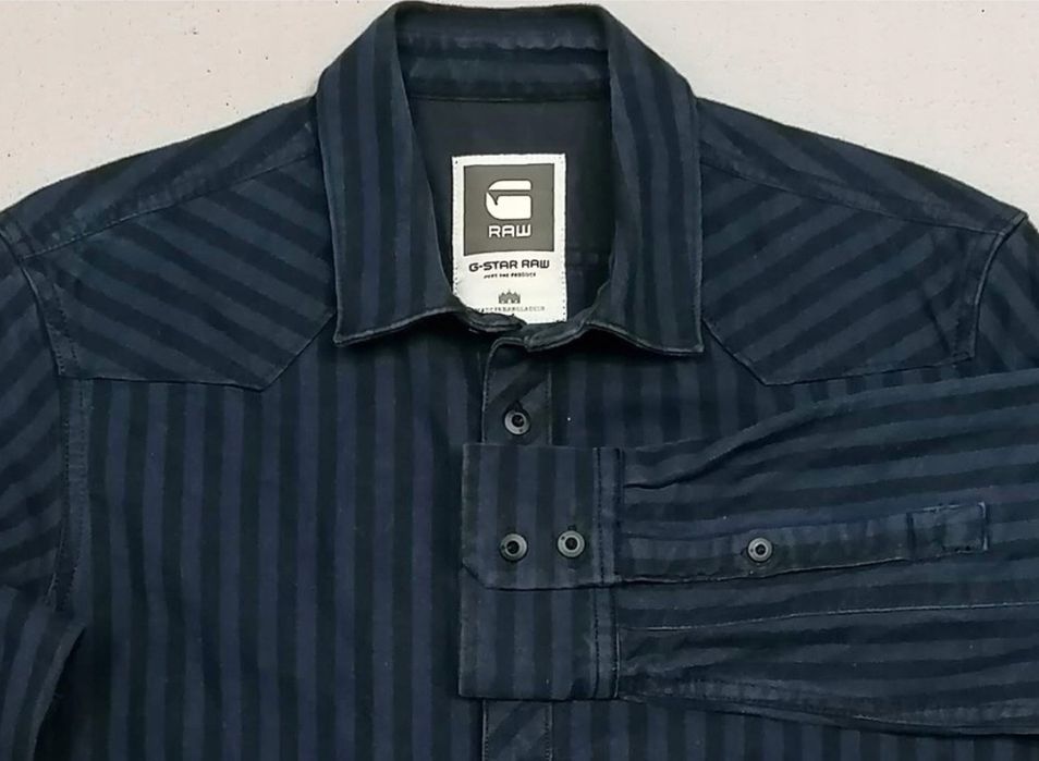 Wr) G-STAR RAW Denim oryginaln koszula jeansowa Roz.M