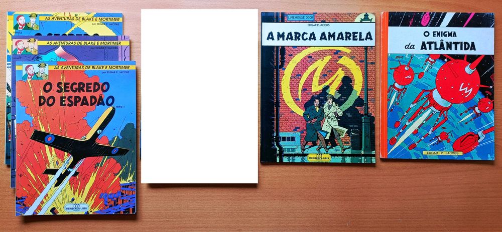 Blake e Mortimer (Edgar P. Jacobs) - álbuns BD