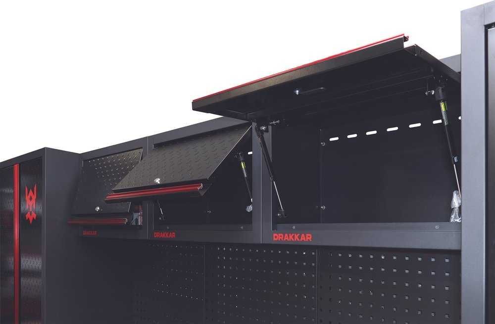 Mobiliário de Oficina DRAKKAR 5 Elementos Tampo em Madeira 38 MM