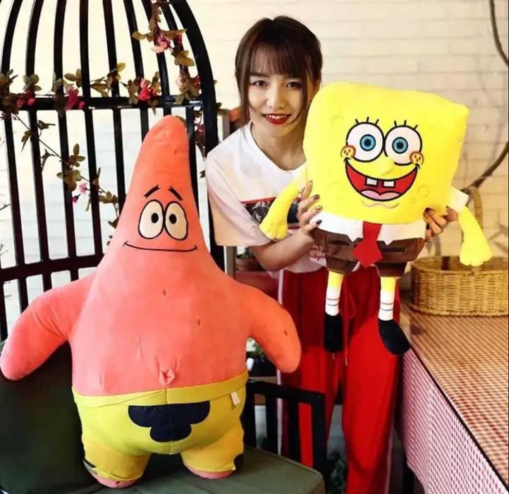 М'яка іграшка Спанч Боб (Розміри 35,55,75..) Губка Боб Квадратні Штани