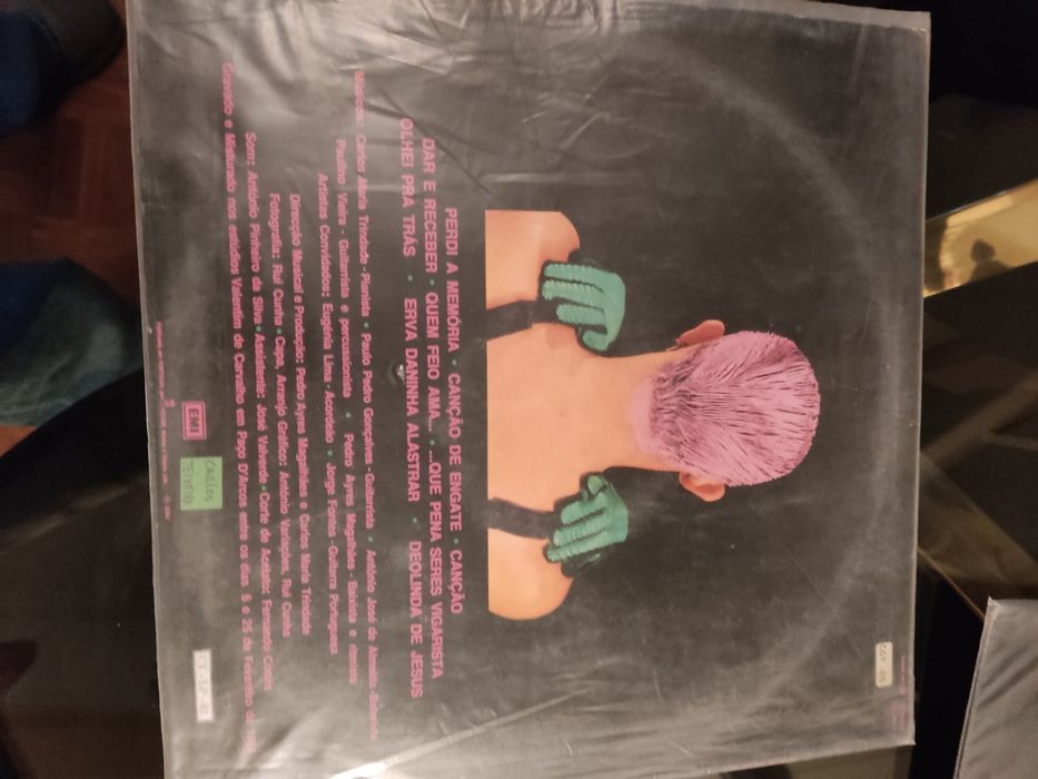 Discos de vinil antigos