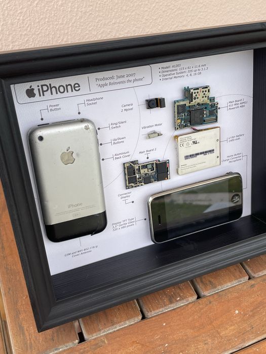 Quadro decorativo Iphone 2g