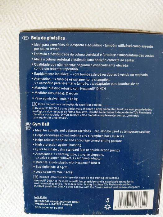 Bola para prática  exercícios  físicos