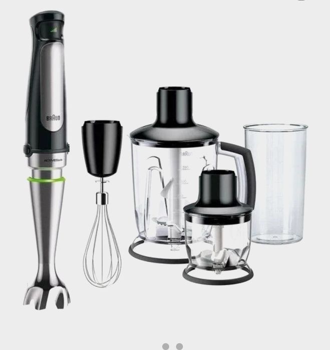 Новий занурювальний блендер Braun MultiQuick 7 MQ745 оригінал, кухонний комбайн