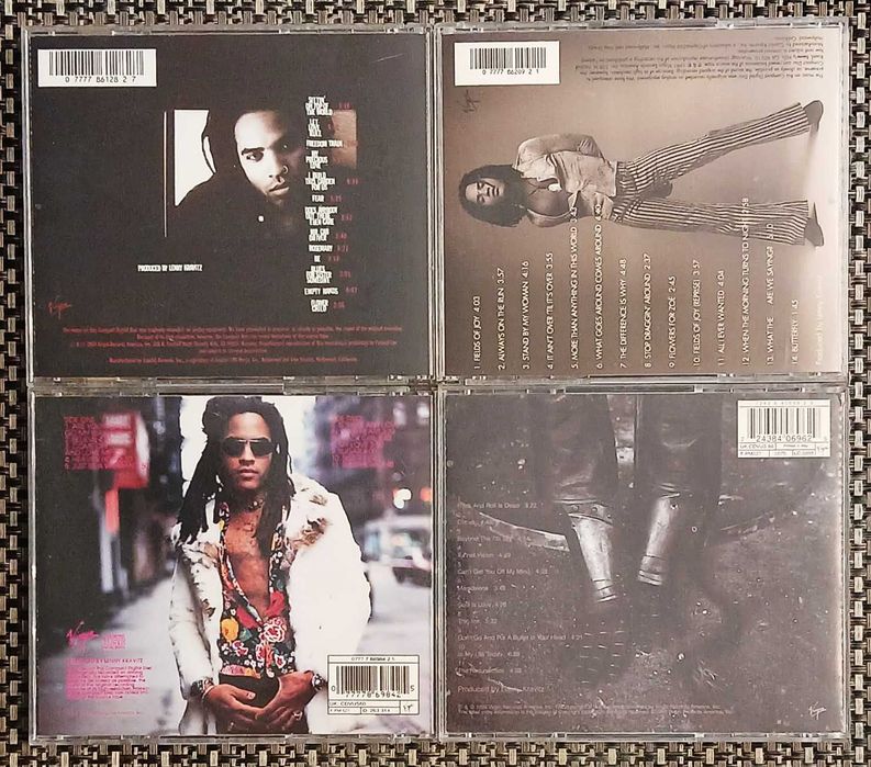 Lenny Kravitz - 8 CDs - Raros - Muito Bom Estado