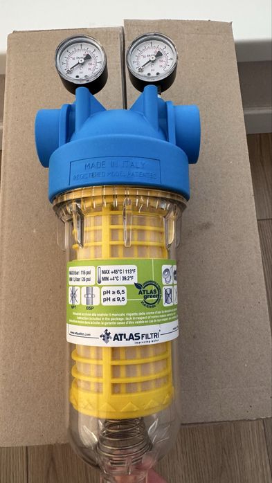 Фильтр-колба самопромывной Atlas Filtri srl HYDRA M 1″ (Италия)