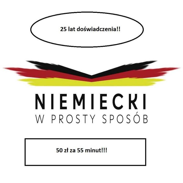 Korepetycje niemiecki-od 37 zł/45 min,. ponad 20 lat doświadczenia