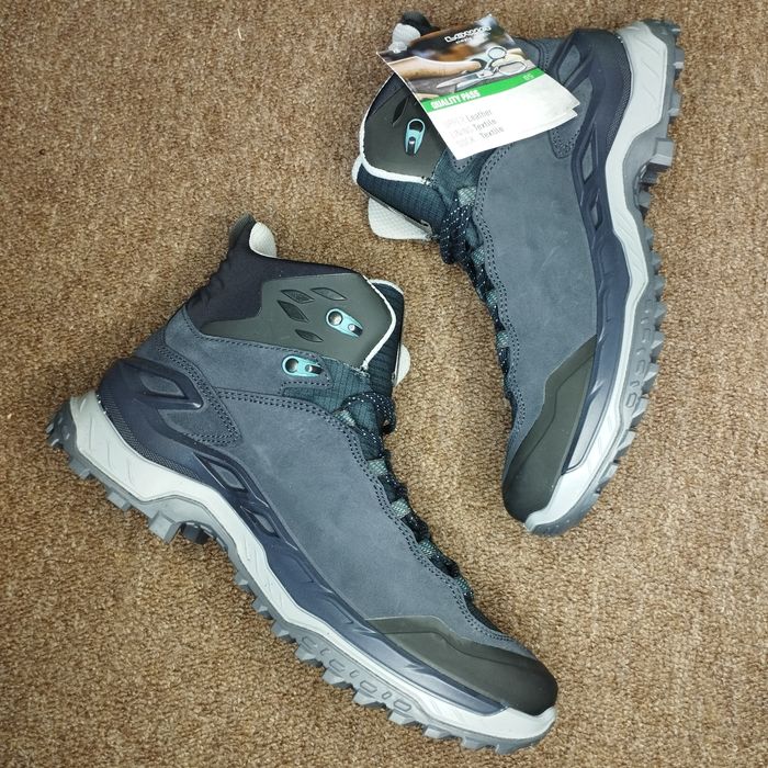 Gore-tex. Туристичні термочеревики Lowa Innovo GTX Mid, Navy/Arctic