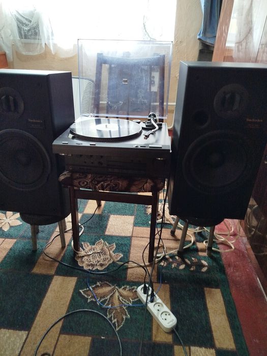 Комплект техникс проигрователь усилитель колонки