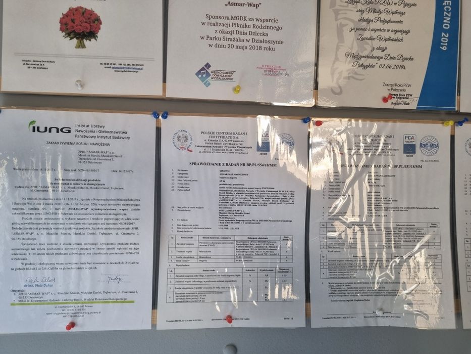 Wapno nawozowe  wapno granulowane